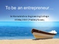 To be an_entrepreneur