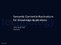 TOC 2011: Content as Application, presented by Thane Kerner