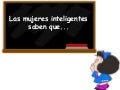 Toda mujer debe saber...