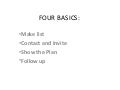 4 basics
