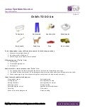 TAP Tip Sheet: Child&rsquo;s TO DO List
