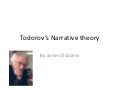 Todorov’s narrative theory