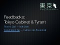 Tokyo Cabinet / Tyrant @ Nosql Paris