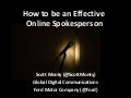 How to Be an Effective Online Spokesperson