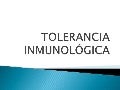 Tolerancia inmunológica
