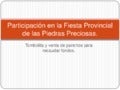 Tombolita y panchos para recaudar fondos