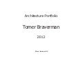 Tomer Braverman Architecture Portfolio