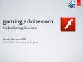 Adobe Gaming Solutions by Tom Krcha