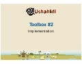 Ushahidi Toolbox - Implementation