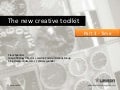 The new creative toolkit - Part 3 - Time