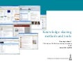Knowledge sharing methods and tools
