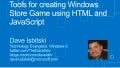 Tools for creating a windows store game using html and java script