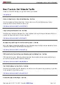 Tools That Help To Get Website Traffic Easier