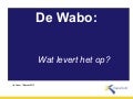Presentatie WABO-coördinator Papendrecht