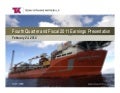 TOO Q4 2011: Teekay Offshore Partners Fourth Quarter 2011 Earnings Presentation 