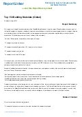 Top 150 Building Materials (Global)