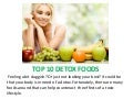 TOP 10 DETOX FOODS