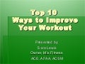 Top 10 Exercise Myths