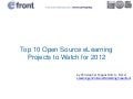Top 10 open source eLearning projects to watch for 2012