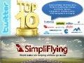 Top 10 Twitter Initiatives by Airlines