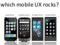 Mobile UX: Top 4 compared
