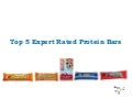Top 5 Expert Rated Protein Bars