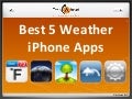 Top 5 Weather iPhone App