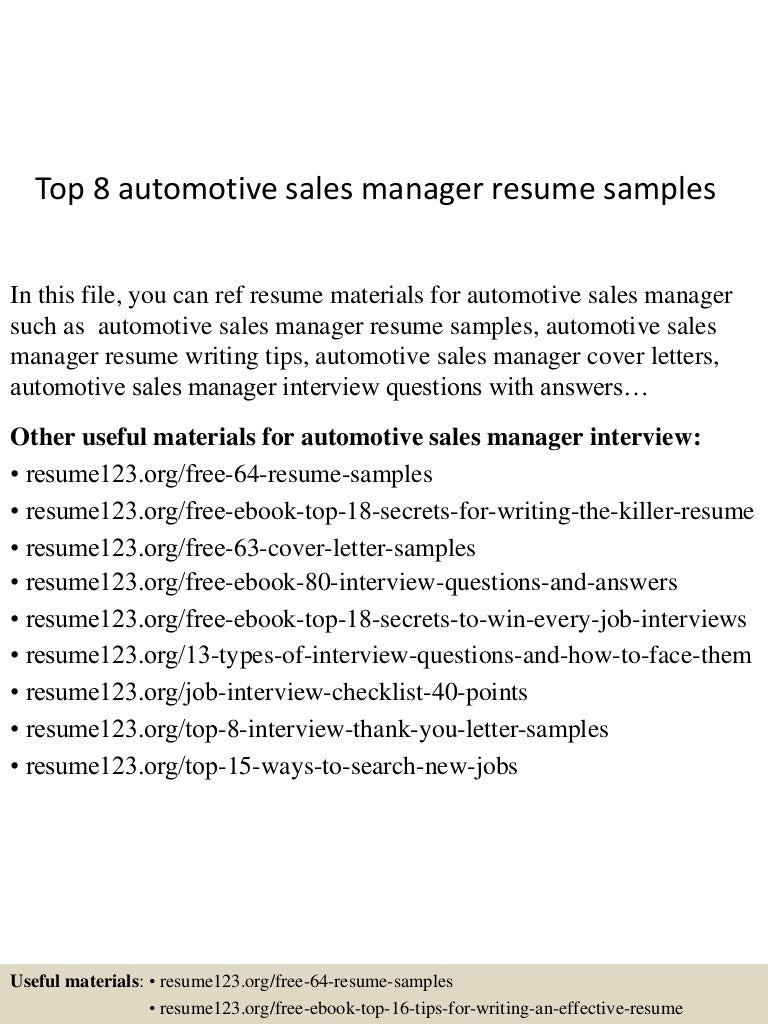 cover letter sales examples