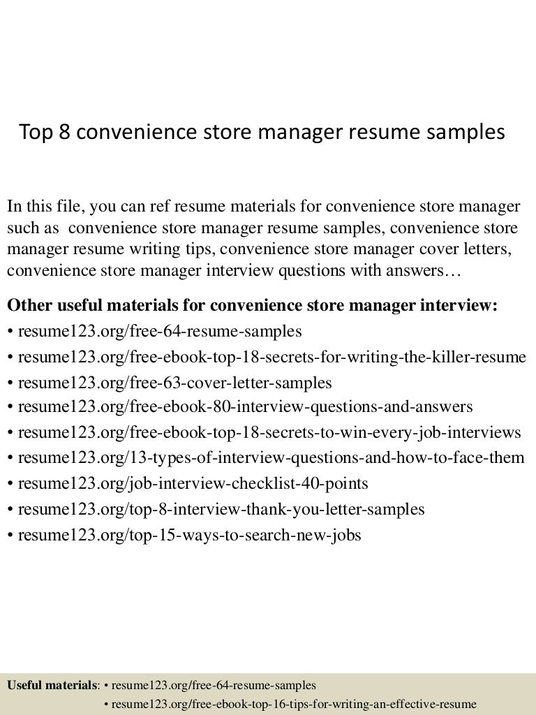 retail store manager interview questions