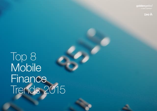 Top 8 Mobile Finance Trends 2015