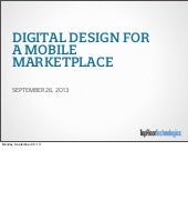 Seminar: Digital Design for a Mobil...