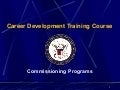 Topic 1.23 Commissioning Programs