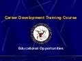 Topic 1.25 Educational Opportunities