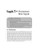 Topik 1 Bola Sepak