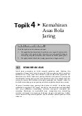 Topik 4 Kemahiran Asas Bola Jaring