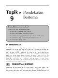 Topik 9 pendekatan bertema