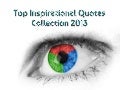 Top Inspirational Quotes Collection 2013