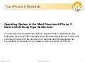 Top iPhone 5 Features - OS, Service Provider, Body, etc...