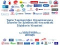 Toplu Taşımacılığın Organizasyonu