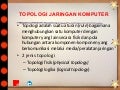 Topologi jaringan
