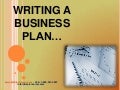 Writing a Business Plan