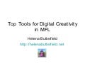 Top tools for Digital Creativity in MFL