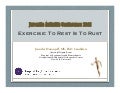 Exercise: To Rest is To Rust