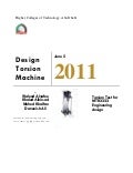 Torsion test machine design