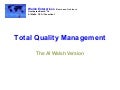 Total Quality Management