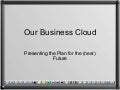 To the cloud