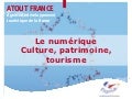 Tourisme, patrimoine et médiation numérique