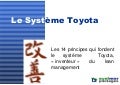 Les 14 principes lean management du système Toyota