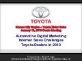 Toyota Kansas City Region Dealer Summit - 2010