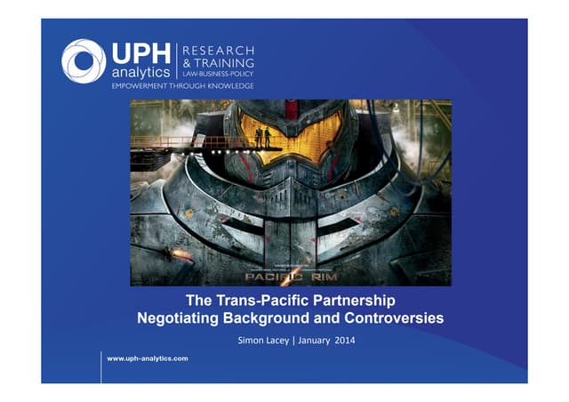 The Trans Pacific Partnership Negot...